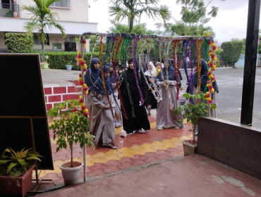 Vegetable Day Celebration by KG Section.