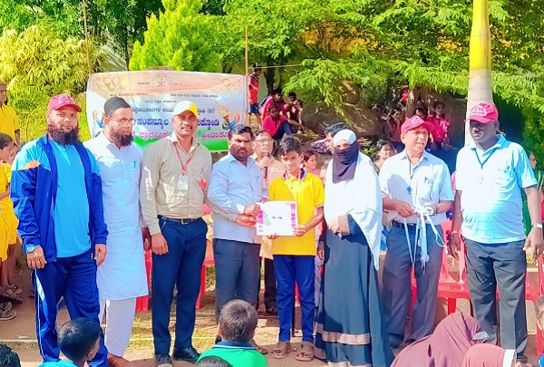 Our Students participated in Cluster level Sports held at C.L.E Society M.K.K School Chikodi