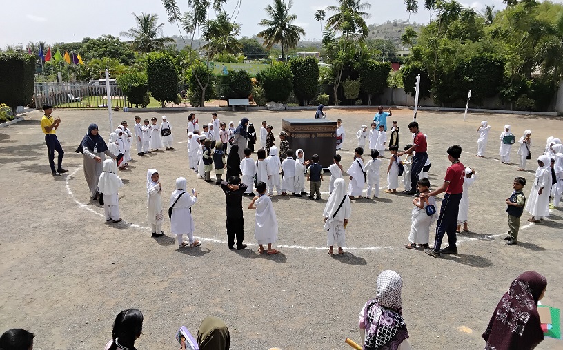Tawaf Activity Performed by KG Students 2026-27