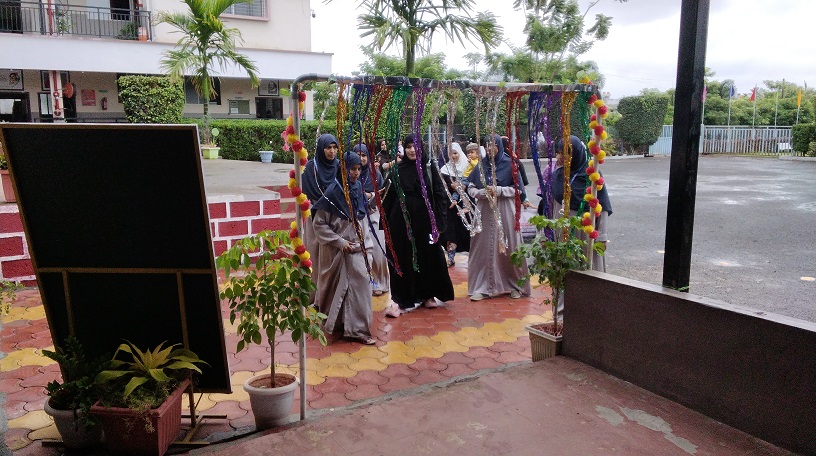 Vegetable Day Celebration by KG Section.
